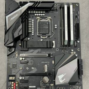 Corsair 16g DDR4 + Gigabyte Z390 AORUS ELITE底板