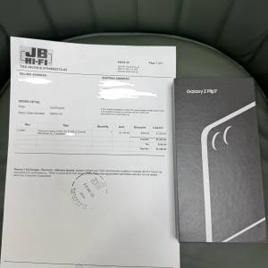 全新未開封 Samsung Z Flip 7 5G 12+512GB 珊瑚紅色 有單 全套有盒有配件 自用超值