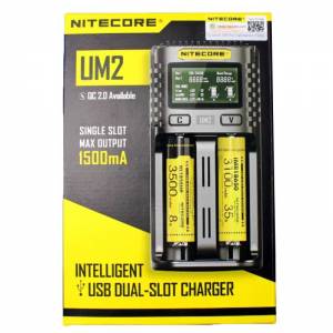 Nitecore UM2 智能 USB 雙槽充電器