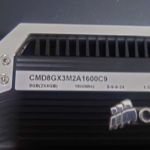 Corsair dominator ddr3 ram 16gb( 4gb*4條)