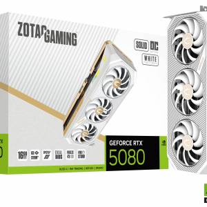 [行貨]ZOTAC GAMING GeForce RTX 5080 SOLID OC White Edition