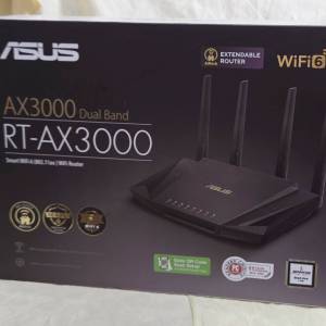 ASUS RT-AX3000 V2 AX3000 雙頻 WiFi 6 無線路由器 ROUTER