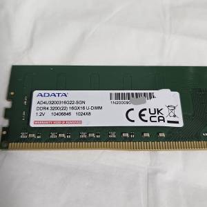 Adata DDR4 16G RAM 3200