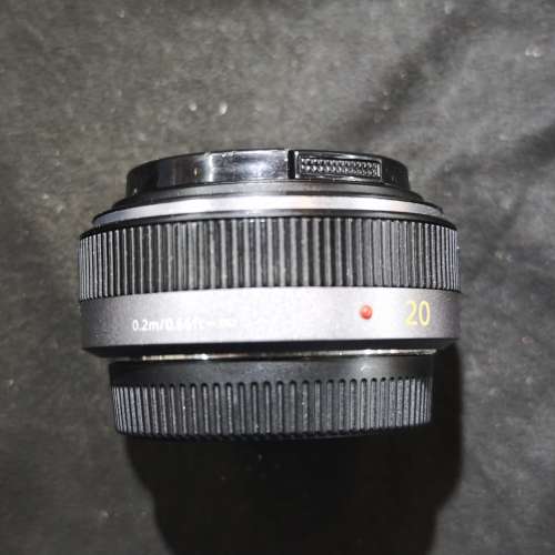 panasonic 20/1.7 M43 松下 樂聲 20mm 20 F1.7 90%new 鏡片通透冇花冇霉 功能性能對...