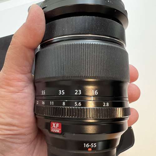Fujifilm XF 16-55mm f/2.8 R LM WR Lens  + B+W filter