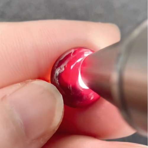 原礦原石朱沙平安扣