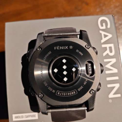 Garmin Fenix 8 藍寶石 AMOLED 51mm GPS 運動手錶
