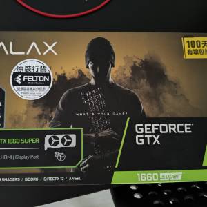 GALAX GTX1660 Super 6GB 有盒有單(有保到2025年10月1日)