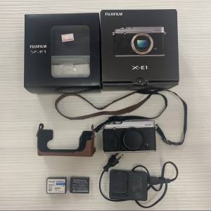 Fujifilm XE1銀機連原廠皮套