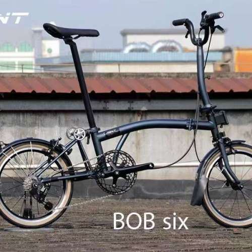 MINT BOB6 6速 鉻鉬鋼 折叠車 送前後蛙燈叮叮