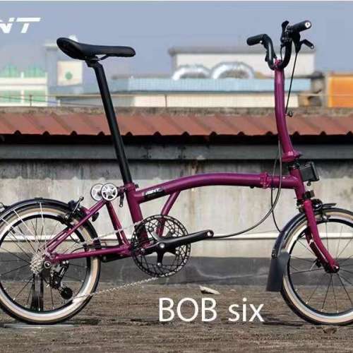 MINT BOB6 6速 鉻鉬鋼 折叠車 送前後蛙燈叮叮