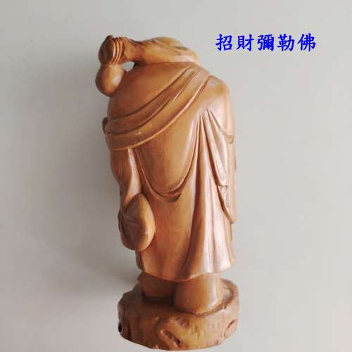 招財彌勒佛 大肚笑佛 高19CM  物品在台灣,