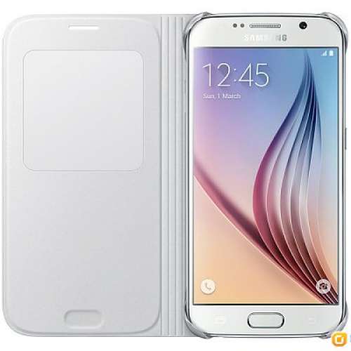 全新原裝正貨Samsung Galaxy S6 G9200,G9208,G920F S View Cover原廠透視感應皮套C...