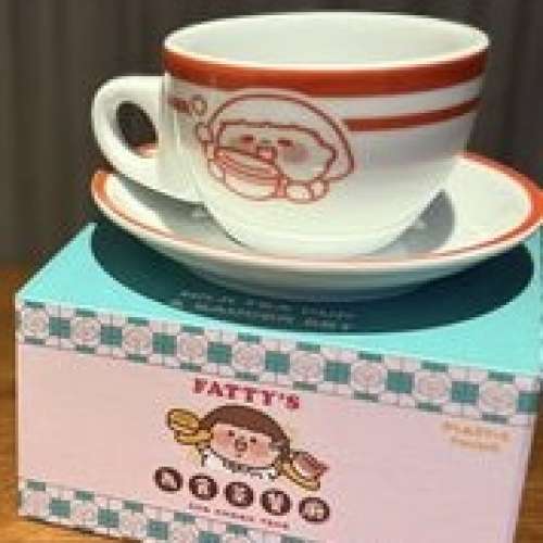 全新為食妹茶餐廳 奶茶造型陶瓷杯