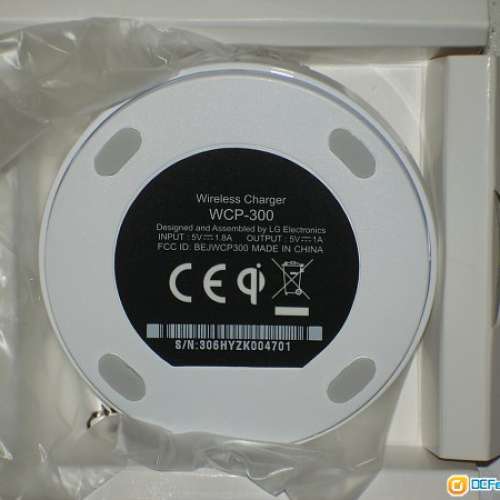 全新 LG WIRELESS CHARGER 無線充電器 WCP-300