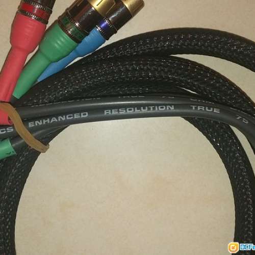 Component Video Cable 色差線 1.5M 線材 MADE IN USA