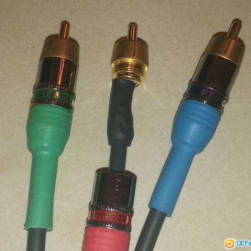 Component Video Cable 色差線 1.5M 線材 MADE IN USA
