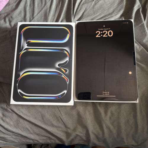 99%新iPad Pro 11 inch m4 lte 256GB battery health 100% battery cycle only 33