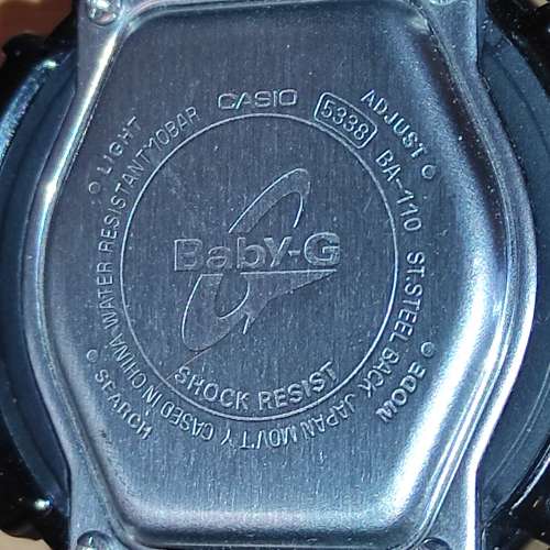 CASIO BABY-G 5338 BA-110 黑金