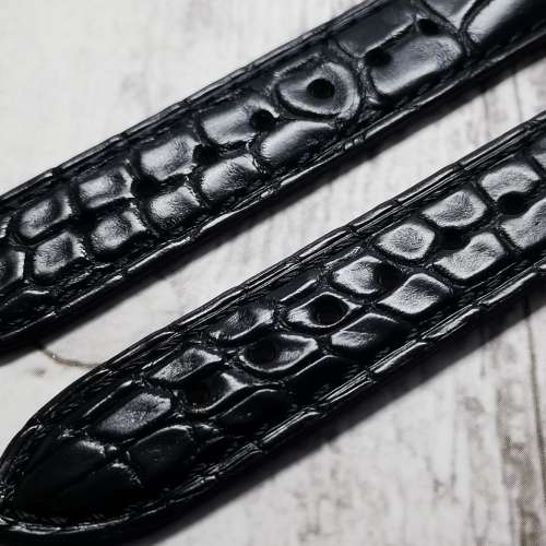 半價 19 20 22mm 真鱷魚錶帶 Rolex Panerai omega IWC Tudor Seiko Zenith