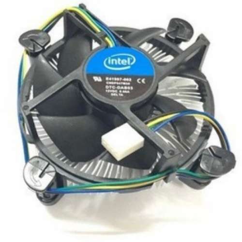 Intel 775 E8400 CPU+原厰散熱風扇