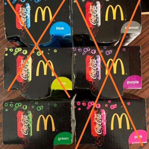 全新 麥當勞 McDonald X 可口可樂 Coca  Cola 紀念罐形杯 （有包裝盒）