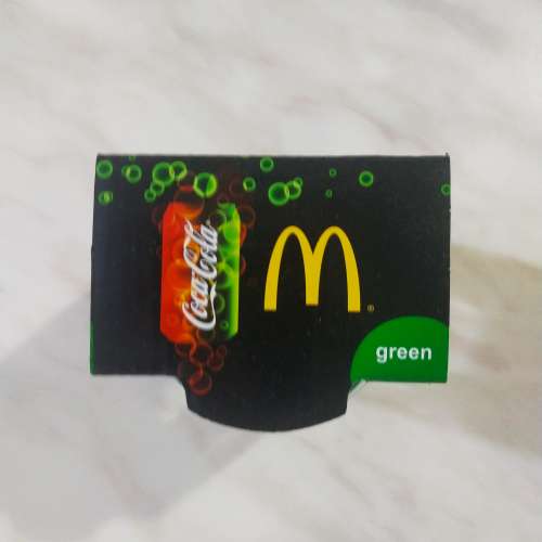 全新 麥當勞 McDonald X 可口可樂 Coca  Cola 紀念罐形杯 （有包裝盒）