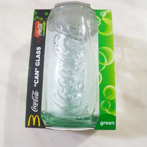 全新 麥當勞 McDonald X 可口可樂 Coca  Cola 紀念罐形杯 （有包裝盒）