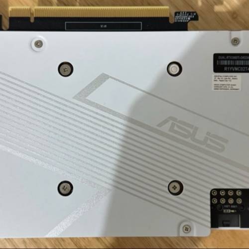 ASUS Dual GeForce RTX 3060 Ti White OC Edition 8GB GDDR6X 白色 顯示卡