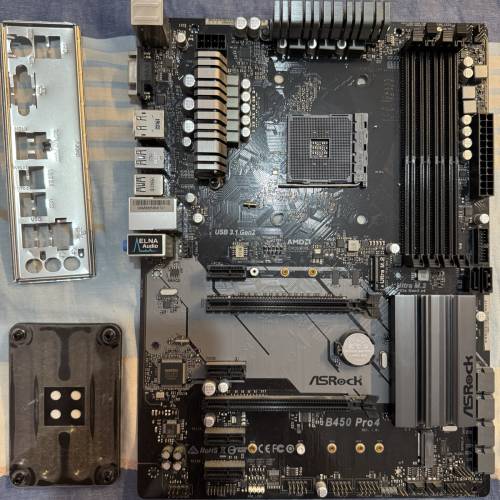 ASRock B450 Pro4 Motherboard AMD RYZEN 底板