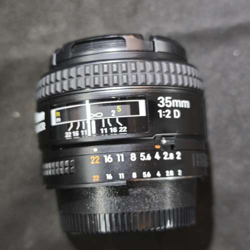 Nikon 35/2 AF D 尼康 35mm  35 F2 98%new 鏡片通透冇花冇霉  對焦正常 冇盒冇單冇...