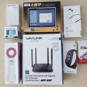 WAVLINK AC1200 Wi-Fi路由器及週邊設備
