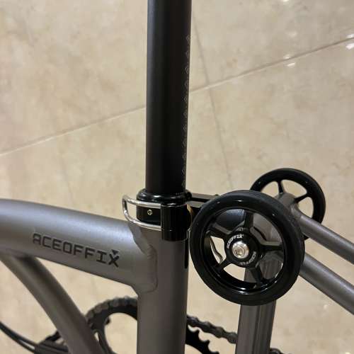 (5速全車連貨架$7080) 2025 最新款超輕版 ACEOFFIX C5 5速/7速 啞黑色碳前叉鋁合金...