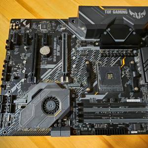 (新淨)ASUS TUF X570 GAMING PLUS 底板連背板 運作正常