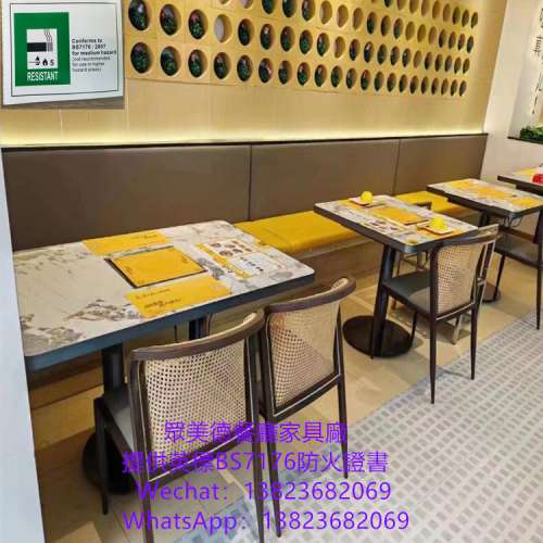 咖啡館桌椅訂製，茶餐冰室餐枱椅子訂做，沙發梳化倉訂造廠家，阻燃皮革海綿沙發梳化...
