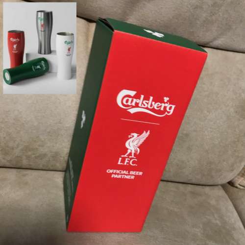 🍺 Carlsberg x Liverpool FC Stainless Steel Tumbler 460ml NEW 全新 嘉士伯 杯 🍺