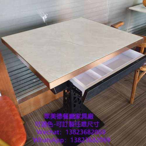 儲物桶餐桌訂製工廠,大理石餐檯傢俱訂造,餐館檯凳,茶餐廳飯臺table,專業傢俬訂製廠,...