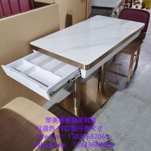 防火膠板可以選擇唔同顏色,深圳工廠有部份樣板看,尺寸可以改,防火膠板餐桌訂製廠商...