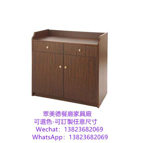 各種木製餐邊櫃,深圳餐廳家具源頭工廠,異形木櫃訂造,木紋櫃,儲物櫃訂製,夾板貼防火...