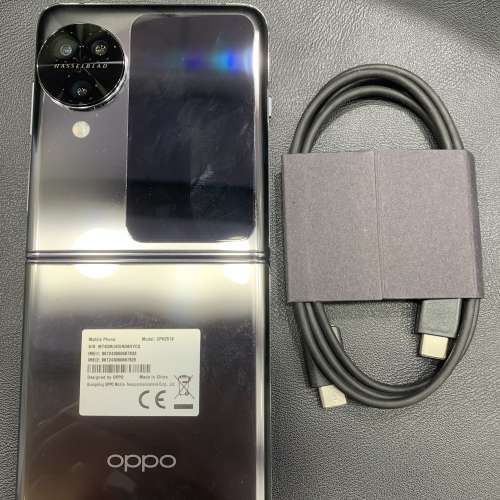 99%New OPPO Find N3 Flip 5G 12+256GB 黑色 香港行貨 有配件 自用首選超值