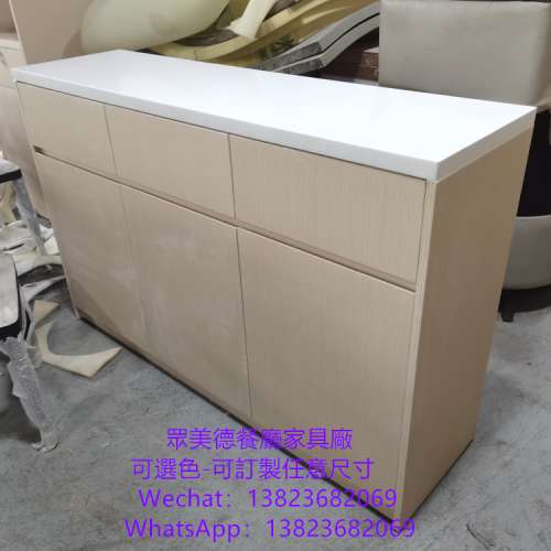 櫃子製作加工廠,防火膠板大理石檯面碗碟櫃訂做,港式餐廳茶水枱訂造工廠,餐邊櫃備餐...