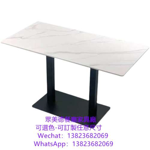 冰室餐館桌子訂造,抽桶分隔餐檯訂做廠家,顏色可選尺寸可訂製,深圳餐廳餐桌源頭工廠,...