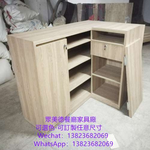 防火板茶水櫃訂製,木紋膠板碗碟櫃訂做,靠墻餐邊櫃訂造,儲物櫃,茶水櫃訂製工廠,儲物...
