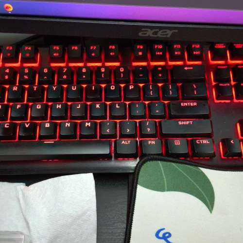K60 PRO Mechanical Gaming Keyboard 機械式鍵盤 (CHERRY VIOLA) — Red