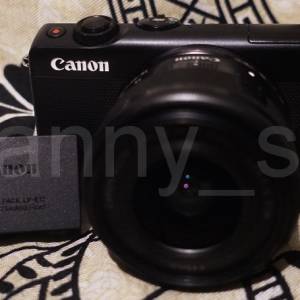 極新 Canon 黑色 EOS M100+ EF-M 15-45mm f/3.5-6.3 IS STM 鏡頭 專業無反相機 (合...