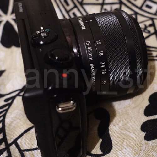 極新 Canon 黑色 EOS M100+ EF-M 15-45mm f/3.5-6.3 IS STM 鏡頭 專業無反相機 (合...