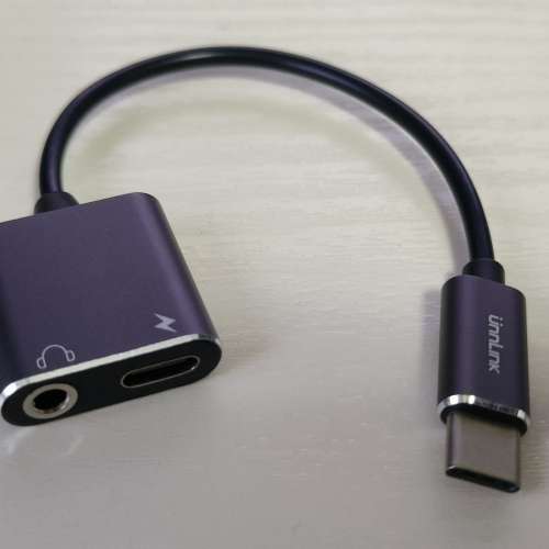Unnlink Type-C to 3.5mm 連充電