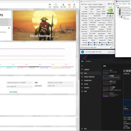 高端白色主機RTX4080super i7 13700kf 連1線廠LG 2K 240Hz OLED螢幕 有單有盒有保