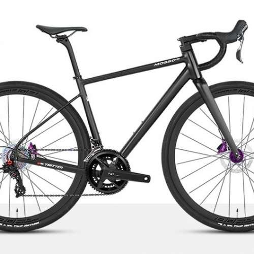 2025 MOSS0 X TWITTER聯名 GRAVEL G3 13速/ 24速 碳叉鋁合金公路車 送水架前後哇燈