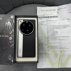 99%New 小米 Xiaomi 15 Ultra 5G 16+1TB 黑色 香港行貨 有衛訊單 保養到2026年3月2...